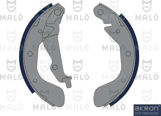 AKRON-MALÒ 1390314 - Set saboti frana aaoparts.ro
