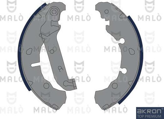AKRON-MALÒ 1390380 - Set saboti frana aaoparts.ro