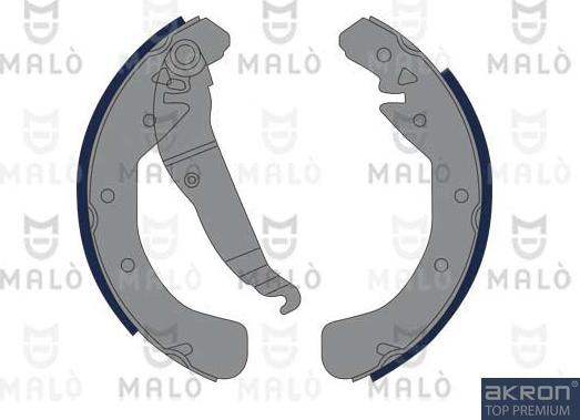 AKRON-MALÒ 1390381 - Set placute frana,frana disc aaoparts.ro