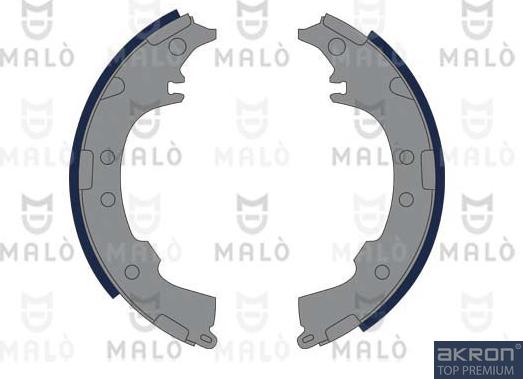 AKRON-MALÒ 1390275 - Set saboti frana aaoparts.ro