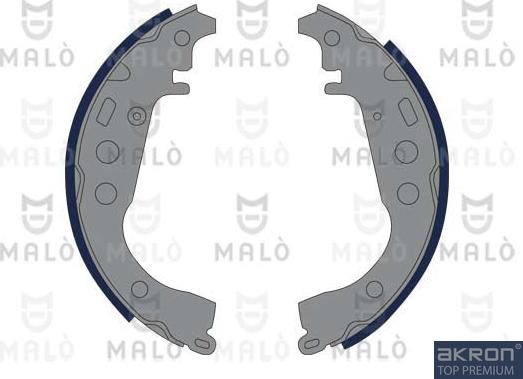 AKRON-MALÒ 1390276 - Set saboti frana aaoparts.ro
