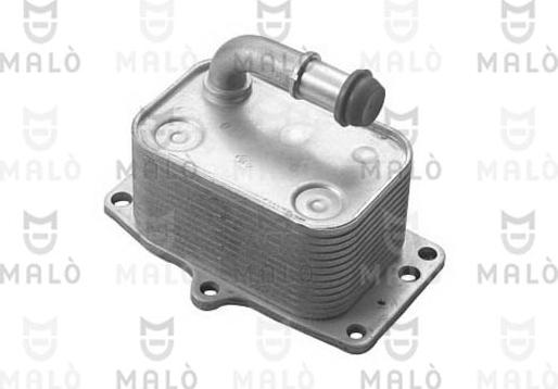 AKRON-MALÒ 135054 - Radiator ulei, ulei motor aaoparts.ro