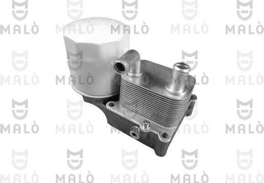 AKRON-MALÒ 135023 - Radiator ulei, ulei motor aaoparts.ro
