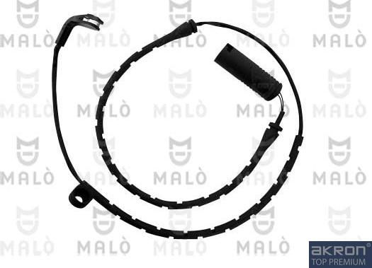 AKRON-MALÒ 124002 - Senzor de avertizare,uzura placute de frana aaoparts.ro