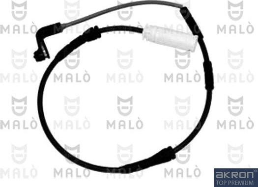 AKRON-MALÒ 124018 - Senzor de avertizare,uzura placute de frana aaoparts.ro