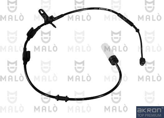 AKRON-MALÒ 124072 - Senzor de avertizare,uzura placute de frana aaoparts.ro