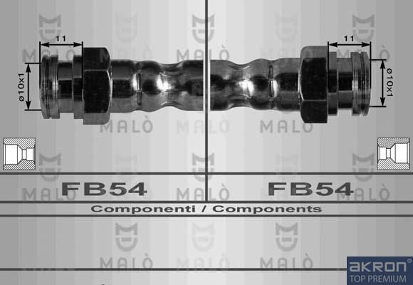 AKRON-MALÒ 8967 - Furtun frana aaoparts.ro
