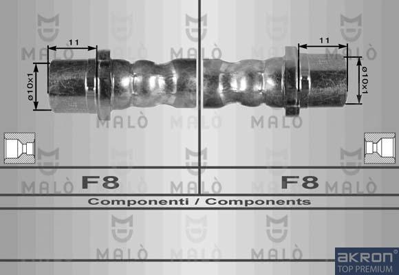AKRON-MALÒ 8935 - Furtun frana aaoparts.ro