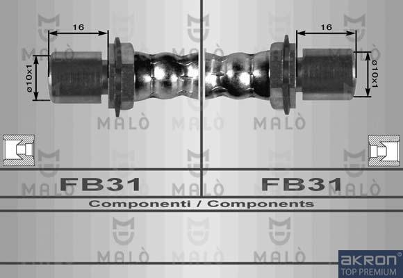 AKRON-MALÒ 8539 - Furtun frana aaoparts.ro