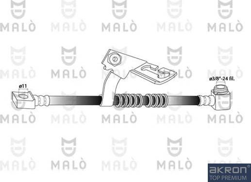 AKRON-MALÒ 80427 - Furtun frana aaoparts.ro