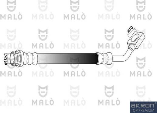 AKRON-MALÒ 80585 - Furtun frana aaoparts.ro