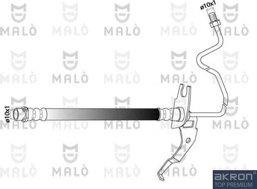 AKRON-MALÒ 80581 - Furtun frana aaoparts.ro