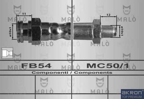 AKRON-MALÒ 80351 - Furtun frana aaoparts.ro