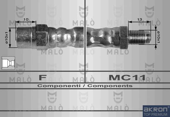 AKRON-MALÒ 8036 - Furtun frana aaoparts.ro