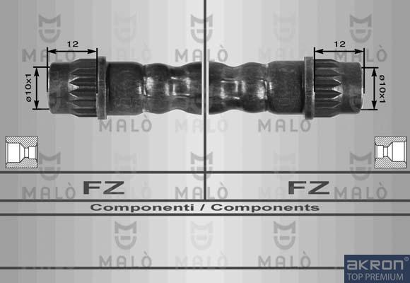 AKRON-MALÒ 8516 - Furtun frana aaoparts.ro