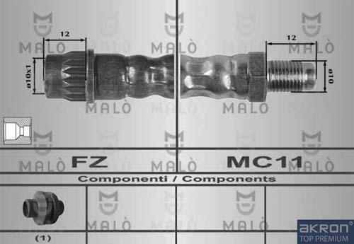 AKRON-MALÒ 81310 - Furtun frana aaoparts.ro