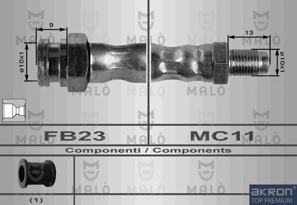 AKRON-MALÒ 8350 - Furtun frana aaoparts.ro