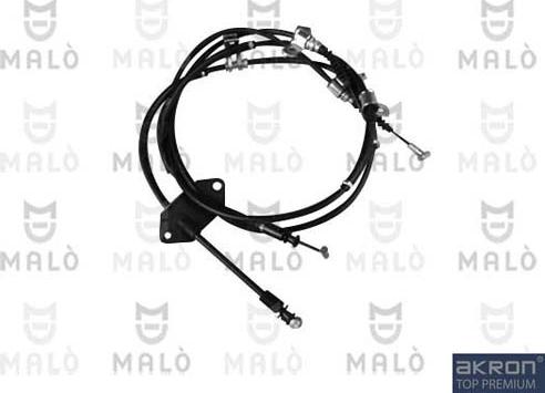 AKRON-MALÒ 26924 - Cablu, frana de parcare aaoparts.ro