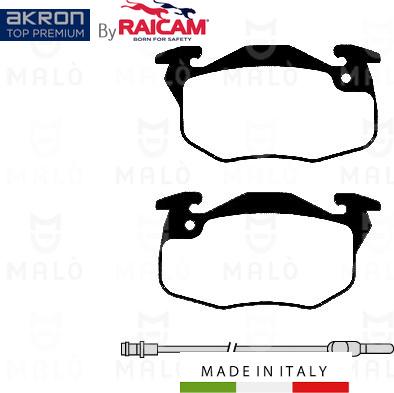 AKRON-MALÒ 28480055 - Set placute frana,frana disc aaoparts.ro