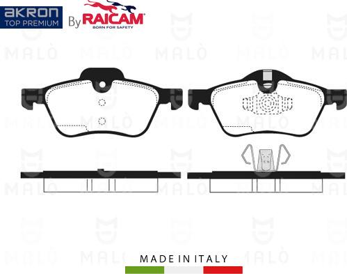 AKRON-MALÒ 28480085 - Set placute frana,frana disc aaoparts.ro
