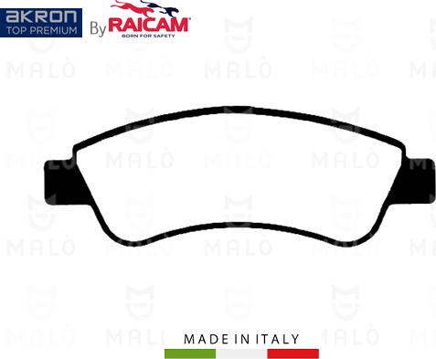 AKRON-MALÒ 28480038 - Set placute frana,frana disc aaoparts.ro