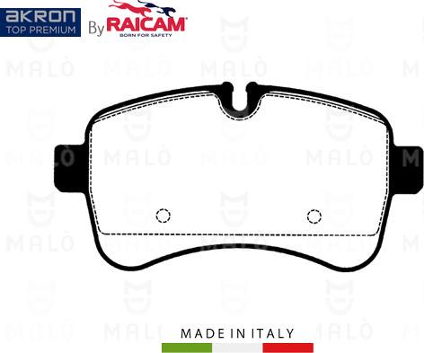 AKRON-MALÒ 28480037 - Set placute frana,frana disc aaoparts.ro