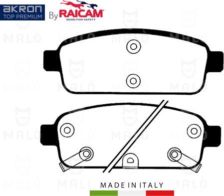 AKRON-MALÒ 28480145 - Set placute frana,frana disc aaoparts.ro