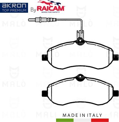 AKRON-MALÒ 28480242 - Set placute frana,frana disc aaoparts.ro