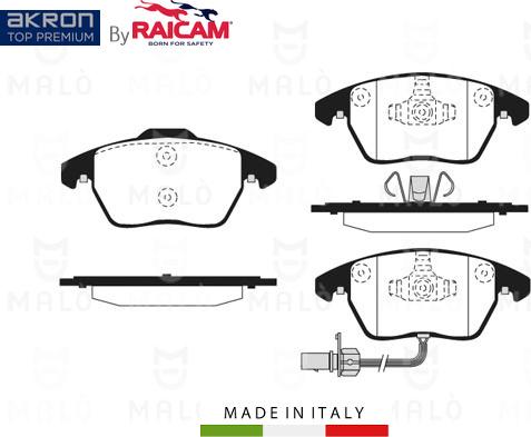 AKRON-MALÒ 28480282 - Set placute frana,frana disc aaoparts.ro