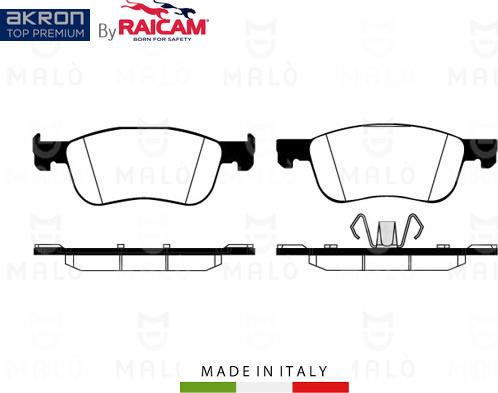 AKRON-MALÒ 28481365 - Set placute frana,frana disc aaoparts.ro