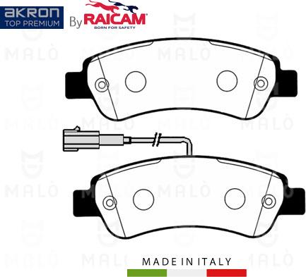 AKRON-MALÒ 28481223OES - Set placute frana,frana disc aaoparts.ro