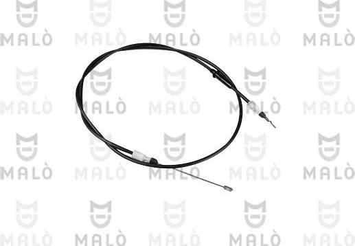 AKRON-MALÒ 22630 - Cablu, capota motor aaoparts.ro