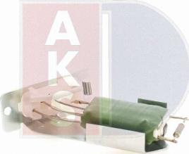 AKS Dasis 905815N - Rezistor, ventilator habitaclu aaoparts.ro