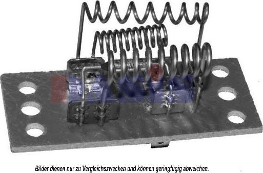 AKS Dasis 901573N - Rezistor, ventilator habitaclu aaoparts.ro