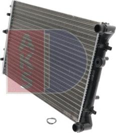 AKS Dasis 490004N - Radiator, racire motor aaoparts.ro