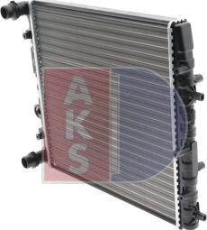 AKS Dasis 491120N - Radiator, racire motor aaoparts.ro