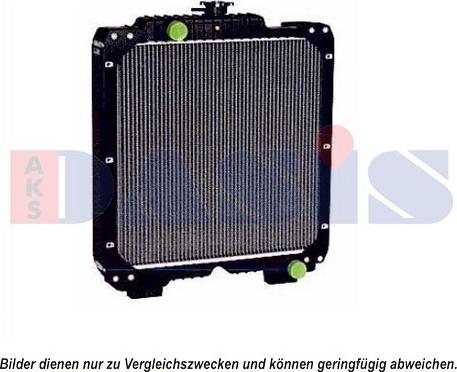 AKS Dasis 440627N - Radiator, racire motor aaoparts.ro