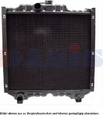 AKS Dasis 440086N - Radiator, racire motor aaoparts.ro