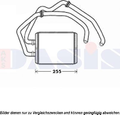 AKS Dasis 409008N - Schimbator caldura, incalzire habitaclu aaoparts.ro