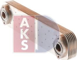 AKS Dasis 406005N - Radiator ulei, ulei motor aaoparts.ro