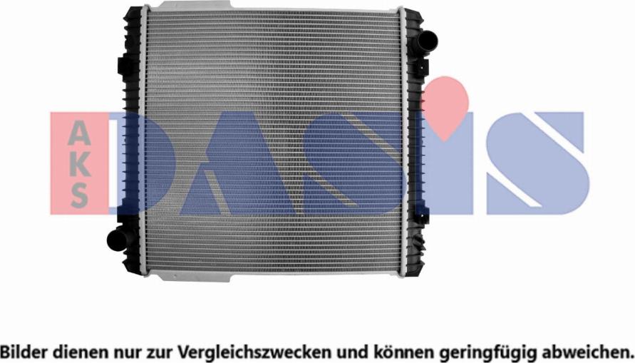 AKS Dasis 400054X - Radiator, racire motor aaoparts.ro
