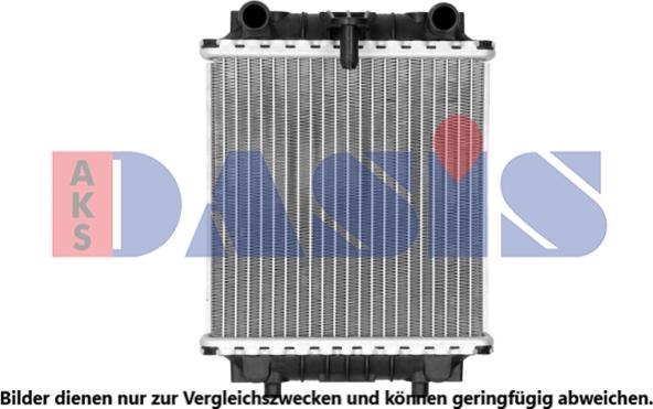 AKS Dasis 480083N - Radiator, racire motor aaoparts.ro