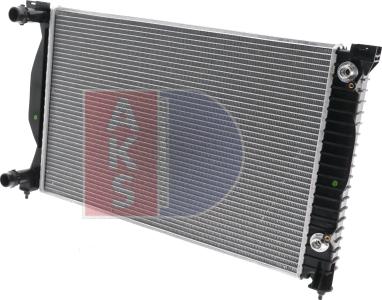 AKS Dasis 480036N - Radiator, racire motor aaoparts.ro