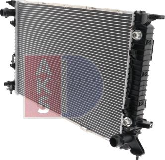 AKS Dasis 480021N - Radiator, racire motor aaoparts.ro