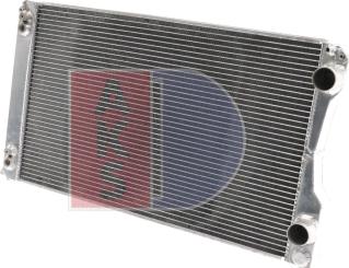 AKS Dasis 480890AL - Radiator, racire motor aaoparts.ro
