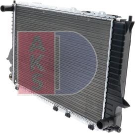 AKS Dasis 481160N - Radiator, racire motor aaoparts.ro