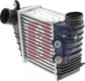 AKS Dasis 487050N - Intercooler, compresor aaoparts.ro