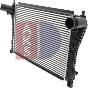 AKS Dasis 487007N - Intercooler, compresor aaoparts.ro