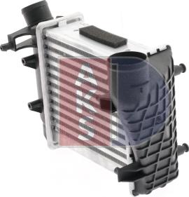 AKS Dasis 487250N - Intercooler, compresor aaoparts.ro