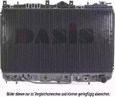 AKS Dasis 560080N - Radiator, racire motor aaoparts.ro